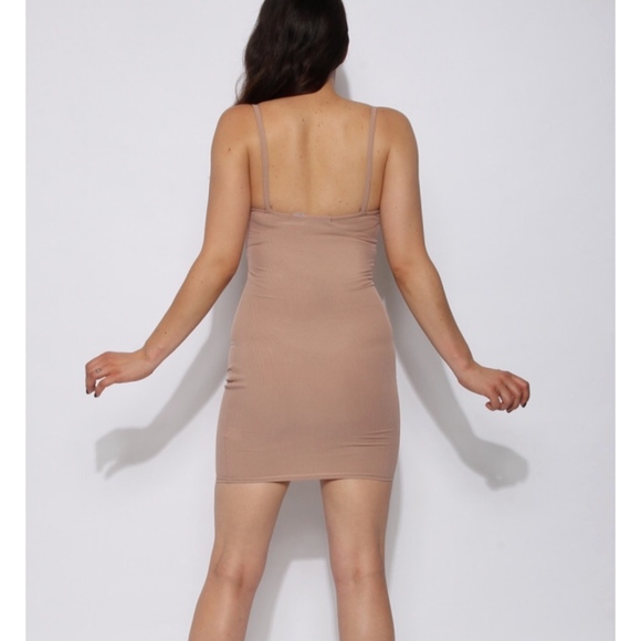 Basic Cami Ribbed Dress - Picture 4 of 4